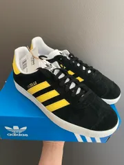 2024年最新】adidas GAZELLE アディダス ガゼル ブラック×ホワイト メンズ スニーカーの人気アイテム - メルカリ