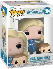 FUNKO Pop! ファンコ ポップ フィギュア グッズ 可愛いデフォルメ ビティー ポップ ファンタスティック・フォー インビジブル・ウーマン＆フランクリン( ファンタスティック4：ファースト・ステップ )
