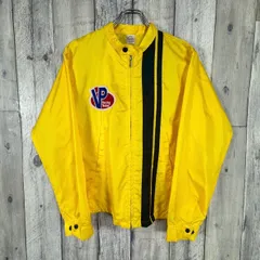 Bur Den SPORTS MINDWEAR by A.y.k.m. チンスト ノーカラー ナイロン コーチジャケット レーシング ジャケット L サイズ