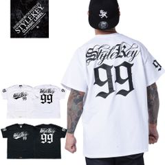 STYLEKEY CLASSIC LABEL スタイルキー クラシック・レーベル 半袖Tシャツ OLD SCRIPT S/S TEE(SK99CL-SS27) ストリート系 B系 HIPHOP ロゴ 大きいサイズ