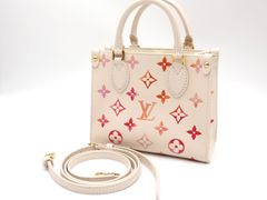 ルイヴィトン モノグラム アンプラント オンザゴーBB 2way ショルダーバッグ ハンドバッグ サンライズ アクアレル M47115