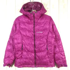 【Women's S パープル系】 Montbell ( モンベル ) アルパイン ダウンパーカ 800Fp Exダウン ジャケット ダウン 1101408 Asian Women's DKFS ダークフューシャ ダウンインサレーション アウター