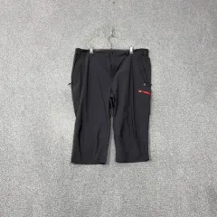 Columbia(コロンビア) 黒 登山 機能性 ハーフパンツ 95 （ XXL ）