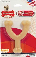 ナイラボーン イヌ用 ウィッシュボーン Y字 小 レギュラー  Nylabone dog 犬用噛むおもちゃ 歯磨き