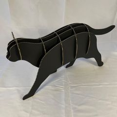 ダンボール工作キット　黒猫C4