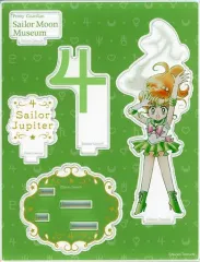 【中古】アクリルスタンド・アクリルパネル セーラージュピター 「美少女戦士セーラームーンミュージアム オリジナルアクリルフィギュアコレクション」