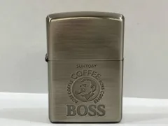 ★未使用 Zippo/ジッポー × boss/ボス オイルライター シルバー/1998年製/外箱付き/喫煙具&2164100004 爆買い，新品