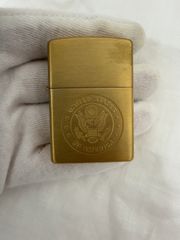 ZIPPO ジッポ ジッポーライター オイルライター アメリカ　United States of America 1997年製　未使用　完品　ソリッドブラス　brass