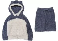 【中古】衣料雑貨 カビゴン パーカ＆ハーフパンツセット ネイビー メンズLサイズ 「ポケットモンスター Pokemon Sleep meets GELATO PIQUE」