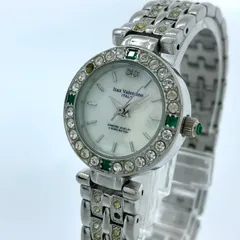 【電池交換済】美品　エメラルド　izax Valentino レディース腕時計 楽天市場】【Izac Valentino】【アイザックバレンチノ】 腕時計