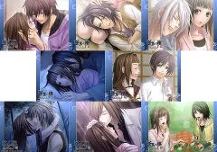 【中古】キャラカード 集合 2L判ブロマイド8枚セット 「Switchソフト 蒼黒の楔 -緋色の欠片 玉依姫奇譚- for Nintendo Switch」 ステラワース購入特典