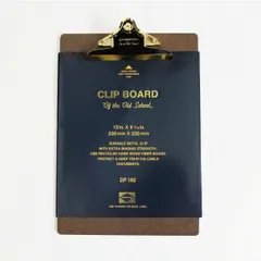 【新品】【1点販売】penco[ペンコ] クリップボード(ゴールド) A4 [クリップファイル バインダー 会議 打ち合わせ メニューボード チップボード おしゃれ]のサムネイル