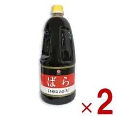 宮島醤油 醤油 あまくち ばら醤油 1.5L 本醸造 しょうゆ 濃口醤油 こいくち ミヤジマ 2個のサムネイル