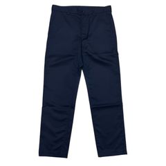定価39,600円 COMME des GARÇONS HOMME パンツ ウールギャバ HN-P101 NAVY GARCONS コムデギャルソンオム ネイビー 紺 PANTS ズボン スラックス ウールギャバジン素材 SLACKS