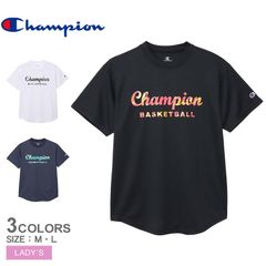 チャンピオン 半袖Tシャツ CW-BB320 レディース ショートスリーブTシャツ BASKETBALL CHAMPION カラー:01.ホワイト  品番：2433-0518
