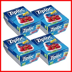 フ ォ ロ ー 割☆彡480ml 長方形 コンテナー 2個入×4個セット 【まとめ買い】ジップロック