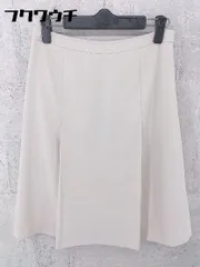 ◇ UNTITLED アンタイトル 膝丈 フレア スカート 1サイズ グレージュ レディース 【中古】 【1002800634743】