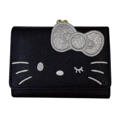 ☆ ハローキティSV ☆ キャラクター ミニ口金財布 サンリオ 財布 三つ折り 三つ折り財布 3つ折り財布 ミニ財布 折りたたみ財布 がまぐち財布 がま口財布 sanrio グッズ お財布 おさいふ レディース かわいい おしゃれ 女性 大人 女子