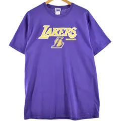 ~90年代 COTTON COMPANY NBA LOS ANGELES LAKERS ロサンゼルスレイカーズ スウェットシャツ トレーナー メンズXL ヴィンテージ /eaa374367