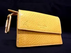 ■美品■ kate spade ケイトスペード レザー コインケース パスケース ポーチ 小銭入れ レディース イエロー系 DG4222