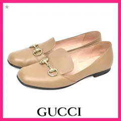 美品✨GUCCI グッチ ローファー バンブービット BR 38 グッチ GUCCI バンブービット ドライビングシューズ ローファー