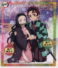 【中古】食玩 雑貨 竈門炭治郎＆竈門禰豆子 「鬼滅の刃 マグネットコレクションガム2」