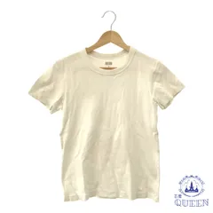 【訳アリ】 UNIQLO ユニクロ トップス Tシャツ Uネック シンプル おしゃれ 綺麗め 半袖 レディース ホワイト M 901-8726 送料無料 古着