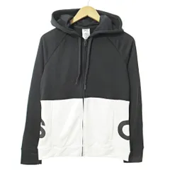 アディダス adidas タグ付き リニア フーディー トラックスーツ フルジップ パーカー ジャケット ロゴ フーディ XOT 黒 0821