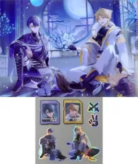 【中古】グッズセット 剣持刀也＆伏見ガク クリアファイル＆ステッカーセット 「バーチャルYouTuber にじさんじ TOGABITO 7th Anniv.」