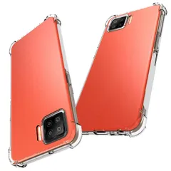 新品 クリアソフトカバー A73 スマートフォンケース エアクッションでしっかり守る四角衝撃ガード付き【3glad OPPO products】 (OPPO 【耐衝撃構造】for A73)のサムネイル