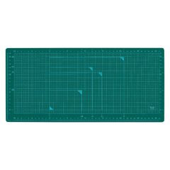 【在庫処分】PLUS(プラス) プラス カッターマット 両面 A4ワイド 210×450mm グリーン 48-577