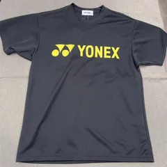 ヨネックス　ユニドライTシャツ　ブラック/イエロー　16395Y