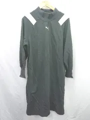 ◇ ⊇ PUMA プーマ スポーツブランド 長袖 ロング ワンピース サイズM レディース E  【1507160031268】