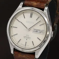 SEIKO ロードマチック23石7505-6060 一応稼働ジャンク風防傷あり SEIKO ロードマチック23石7505-6060 一応稼働ジャンク風防傷あり