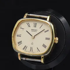 SEIKO 43-5120 楕円形 ブルーダイヤル 稼働品 美品 希少 Yahoo!オークション -「セイコー シャリオ 43」(ブランド腕時計