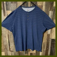 総柄 グレー 2XL オーバーサイズ Tシャツ ビッグシルエット 古着 半袖