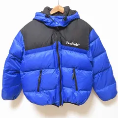 #wnc ペンフィールド Penfield ダウンジャケット LARGE 青 黒 ロゴ フード付き メンズ [935713]のサムネイル