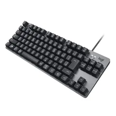 新品　コンパクト テンキーレス メカニカル クリッキー キーボード 青軸 有線 有線キーボード 有線 グラファイト メカニカルキーボード windows K835GPB surface ロジクール K835 Logicool(ロジクール) 国内正規品のサムネイル