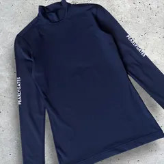 未使用 PEARLY GATES モックシャツ ベア鹿の子 モノトーン ブラック