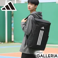 アディダス リュック メンズ レディース 大容量 adidas スクールリュック リュックサック おしゃれ 軽量 ボックス 63952 新作 2025 ブラック×ホワイト