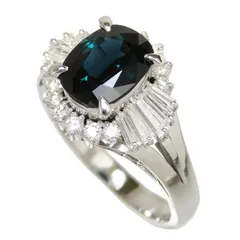 Pt900サファイアダイヤモンドリング0.58ct0.37ct 7.68g | www.unimac.az