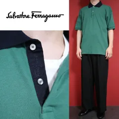 Salvatore Ferragamo オレンジ ポロシャツ S Salvatore Ferragamo オレンジ ポロシャツ S Salvatore