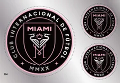 【新着商品】インテルマイアミ シルバーステッカー3枚SET〔sts064〕