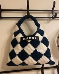 新品未使用 MARNI マルニ マーケットスモール テックウール 新品美作 並行輸入品ブラック