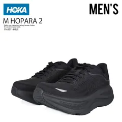 HOKA (ホカ オネオネ) M BONDI 9 (メンズ ボンダイ 9) ローカット スニーカー ロード ランニング シューズ トレンド 軽量 ストリート カジュアル タウンユース 普段使い 黒 BLACK/BLACK (ブラック) 1162011-BBLC