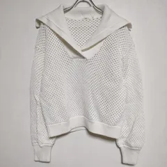 23完売品 イエナ IENA スキッパーカラーメッシュニット 23完売品 イエナ IENA スキッパーカラーメッシュニット トップス