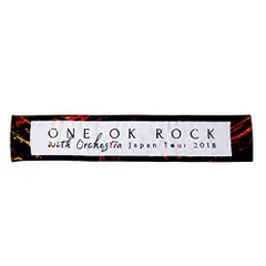 ONE OK ROCK（ワンオクロック）WITH Orchestra Japan Tour 2018 マフラータオル（RED） 