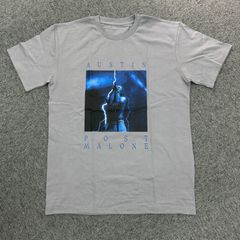 ポストマローン Post Malone AUSTIN Tシャツ グレー Lサイズ | Mercari