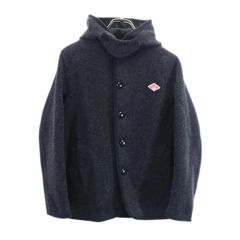 DANTON ダントン ウール フード ジャケット 日本製メンズ42L〜XL相当