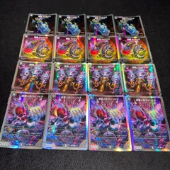 デュエマ NO.1319 銀枠 BD20 堕魔ドゥポイズ 堕魔ドゥリンリ 堕魔グリギャン 追憶人形ラビリピト 各4枚 計16枚